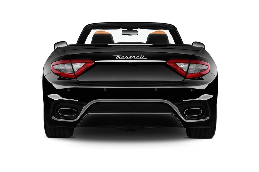 Maserati Gran Cabrio (Baujahr 2019) Sport 2 Türen Heckansicht