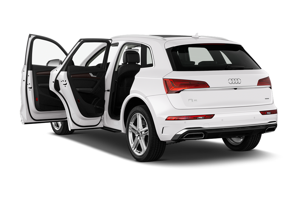 Audi Q5 (Baujahr 2023) S line 5 Türen Tür geöffnet