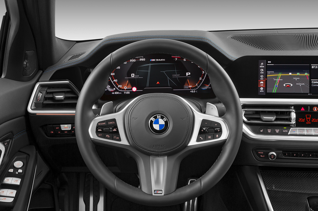 BMW 3 Series (Baujahr 2022) M340i 4 Türen Lenkrad