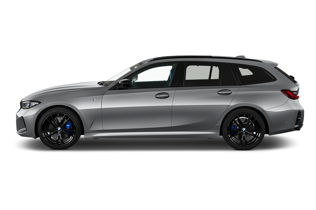 BMW 3 Series (Baujahr 2023) M340d 5 Türen Seitenansicht