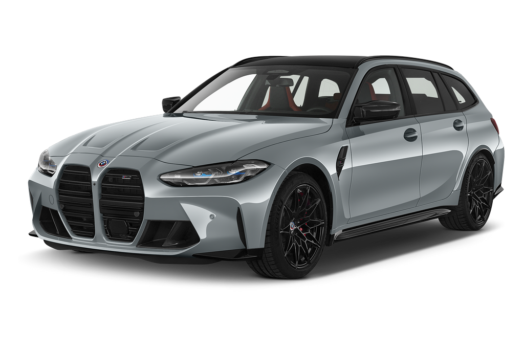 BMW 3 Series Touring (Baujahr 2023) M3 Competition 5 Türen seitlich vorne