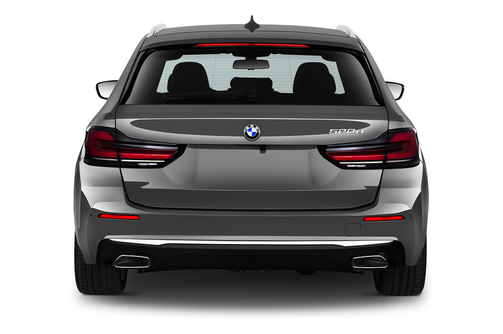BMW 5 Series Touring (Baujahr 2020) Luxury Line 5 Türen Heckansicht