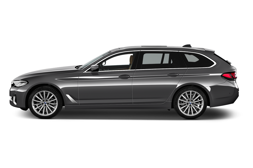 BMW 5 Series Touring (Baujahr 2020) Luxury Line 5 Türen Seitenansicht