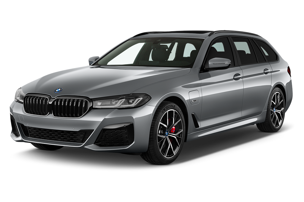 BMW 5 Series Touring Plug-in Hybride (Baujahr 2023) M-Sport 5 Türen seitlich vorne