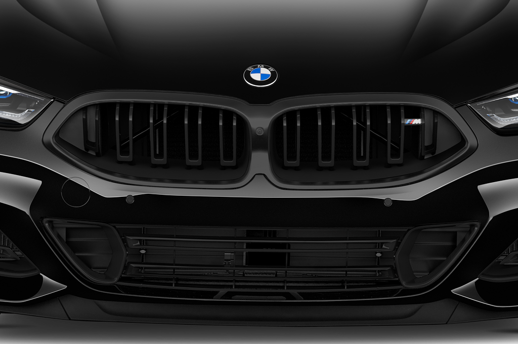 BMW 8 Series (Baujahr 2023) M850i 2 Türen Kühlergrill und Scheinwerfer