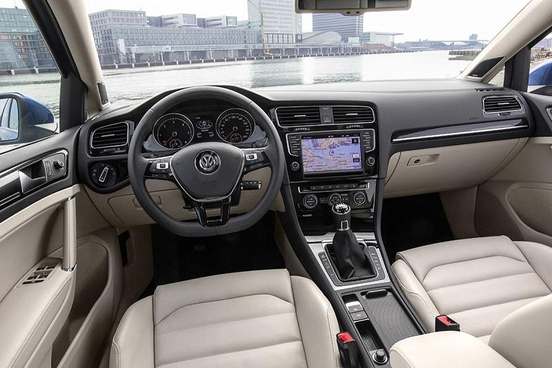 Typisch VW: das Interieur des VW Golf Variant