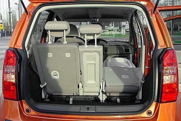 Fertig zum Durchladen: Der Beifahrersitz lässt sich serienmäßig ab der Basisversion umklappen