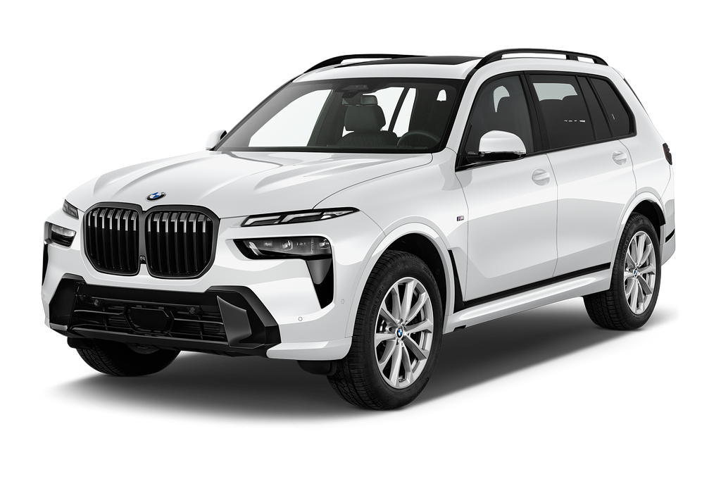 BMW X7 (Baujahr 2023) M Sportpaket 5 Türen seitlich vorne