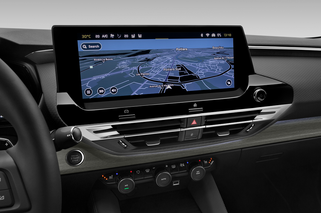 Citroen C5 X Plug-in Hybrid (Baujahr 2022) Shine Pack 5 Türen Mittelkonsole