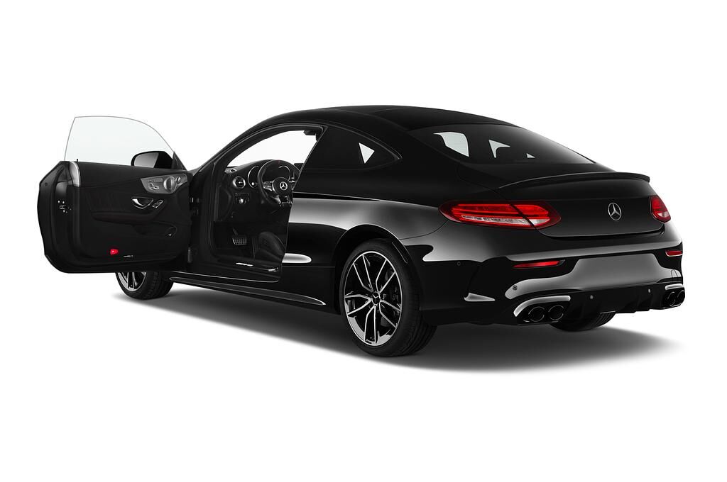 Mercedes C Class (Baujahr 2020) 43 AMG 2 Türen Tür geöffnet