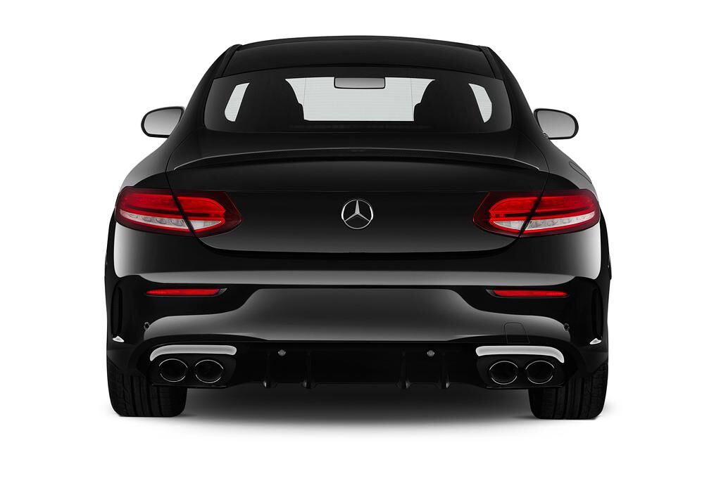 Mercedes C Class (Baujahr 2020) 43 AMG 2 Türen Heckansicht