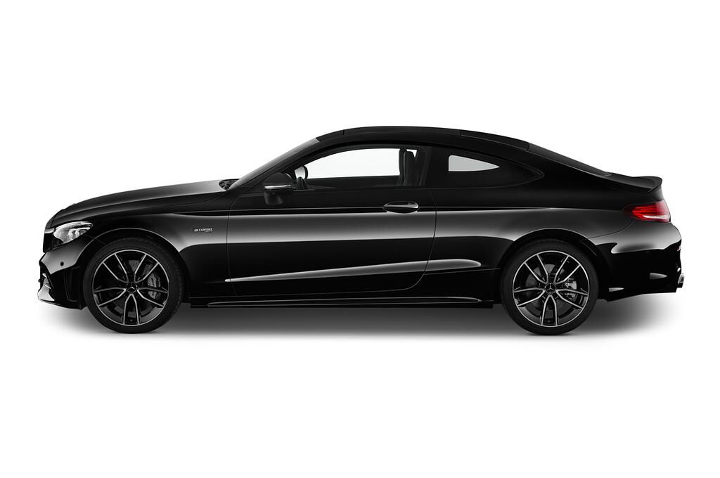 Mercedes C Class (Baujahr 2020) 43 AMG 2 Türen Seitenansicht
