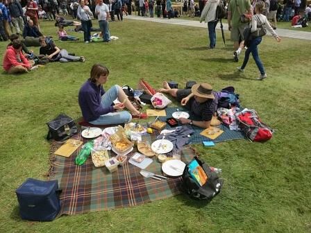 Hier wird Picknick noch zelebriert.