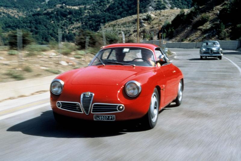 Die Alfa Romeo Giulietta SZ (Sprint Zagato) hatte rund 100 PS
