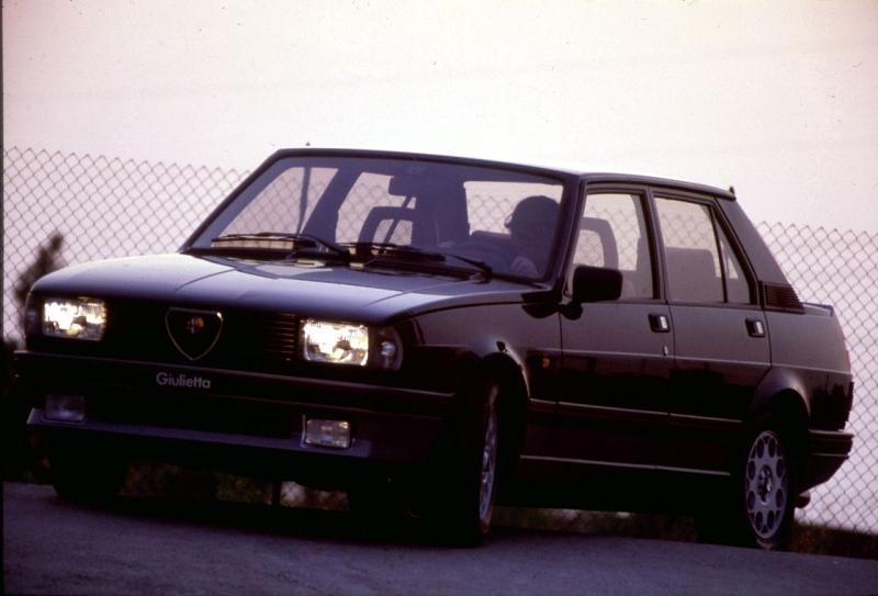 Die Alfa Romeo Giulietta Turbodelta 1982 war für den Rennsport vorgesehen