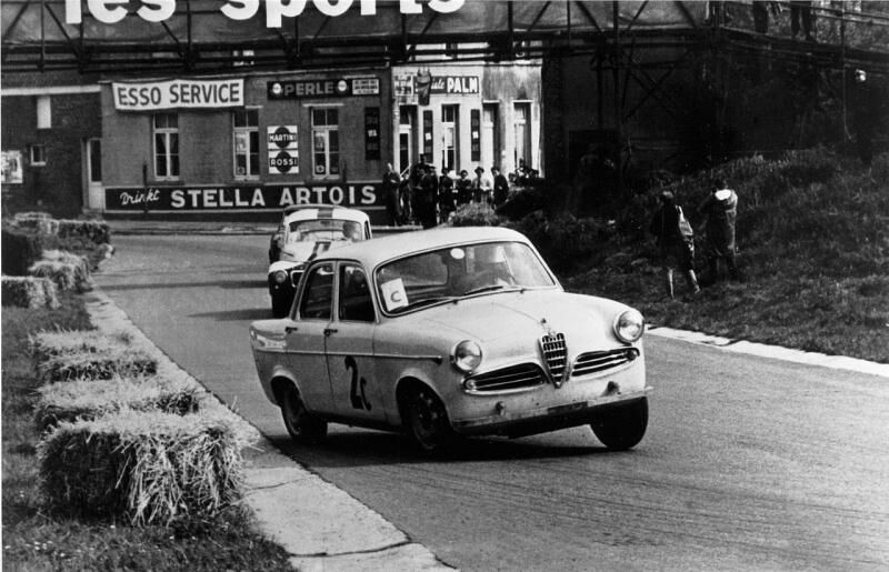 Die Alfa Romeo Giulietta t.i schlug sich auch im Rennsport wacker