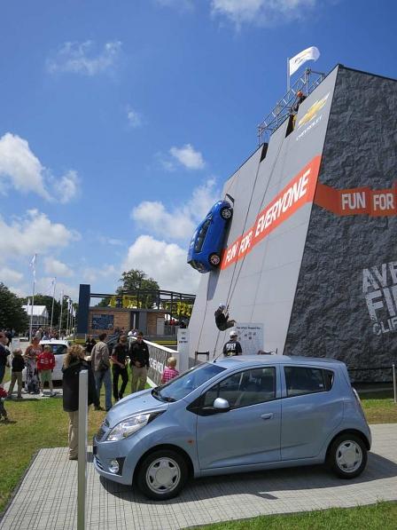 Für die Besucher wurde rund um die Strecke viel geboten.