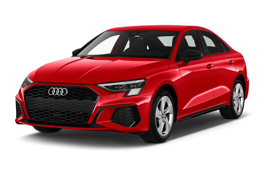Audi A3 (Baujahr 2020) S Line 4 Türen seitlich vorne