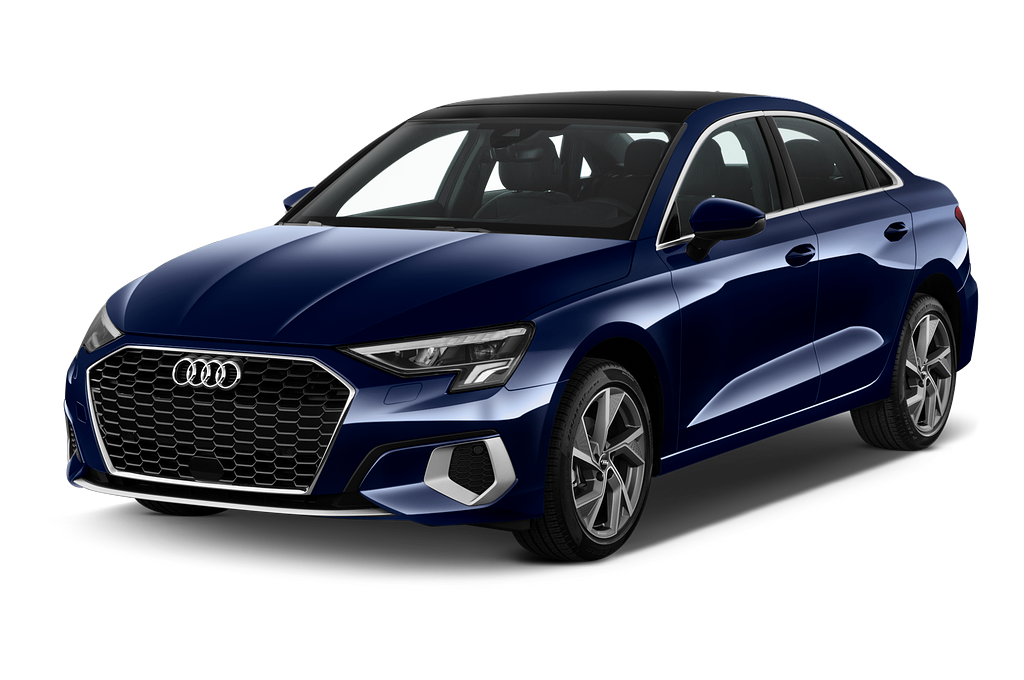 Audi A3 (Baujahr 2022) Advanced 4 Türen seitlich vorne