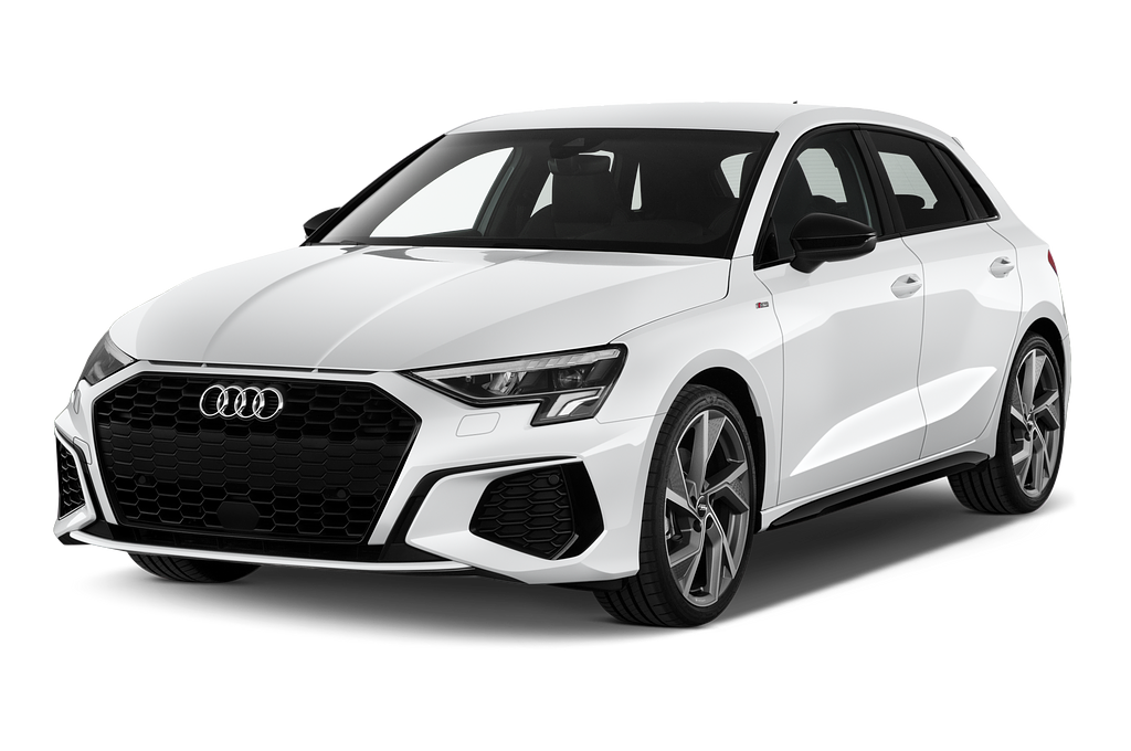 Audi A3 Sportback (Baujahr 2020) S-Line 5 Türen seitlich vorne