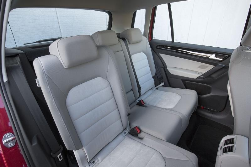 Die Sitze der Rückbank sind um 18 Zentimeter in der Längsrichtung verschiebbar