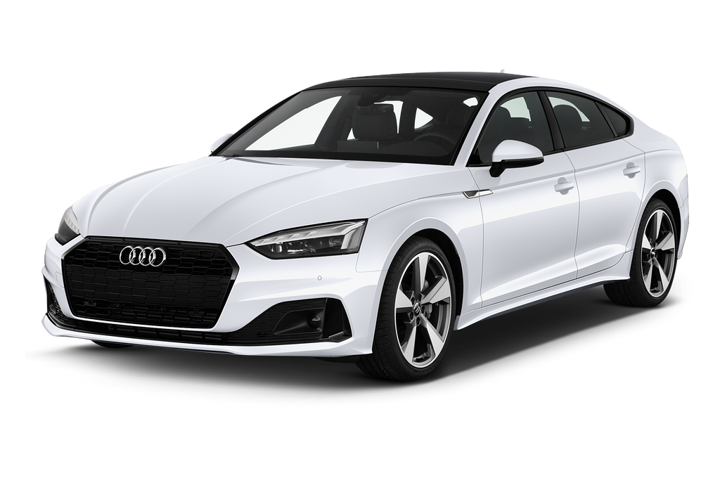 Audi A5 Sportback (Baujahr 2021) Design 5 Türen seitlich vorne