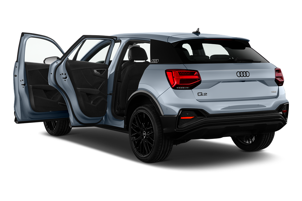 Audi Q2 (Baujahr 2021) - 5 Türen Tür geöffnet