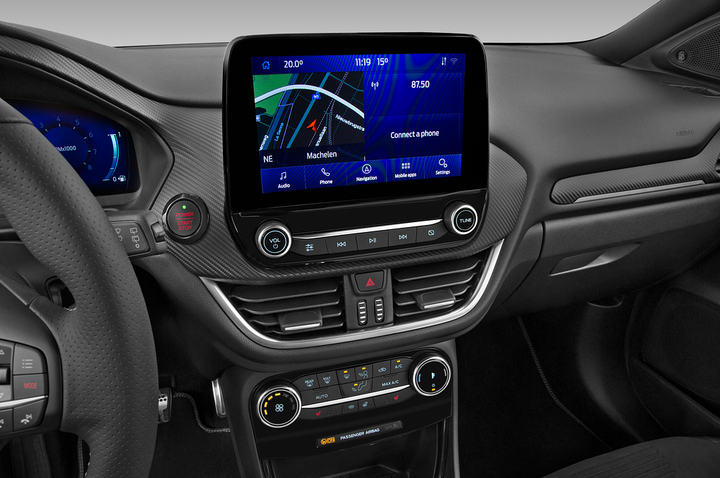 Ford Puma (Baujahr 2021) ST 5 Türen Temperatur und Klimaanlage