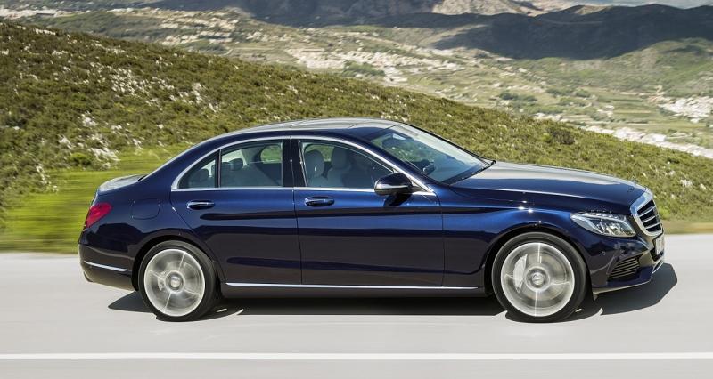 Mercedes C 200 - 4,69 Meter lang und 1,5 Tonnen schwer