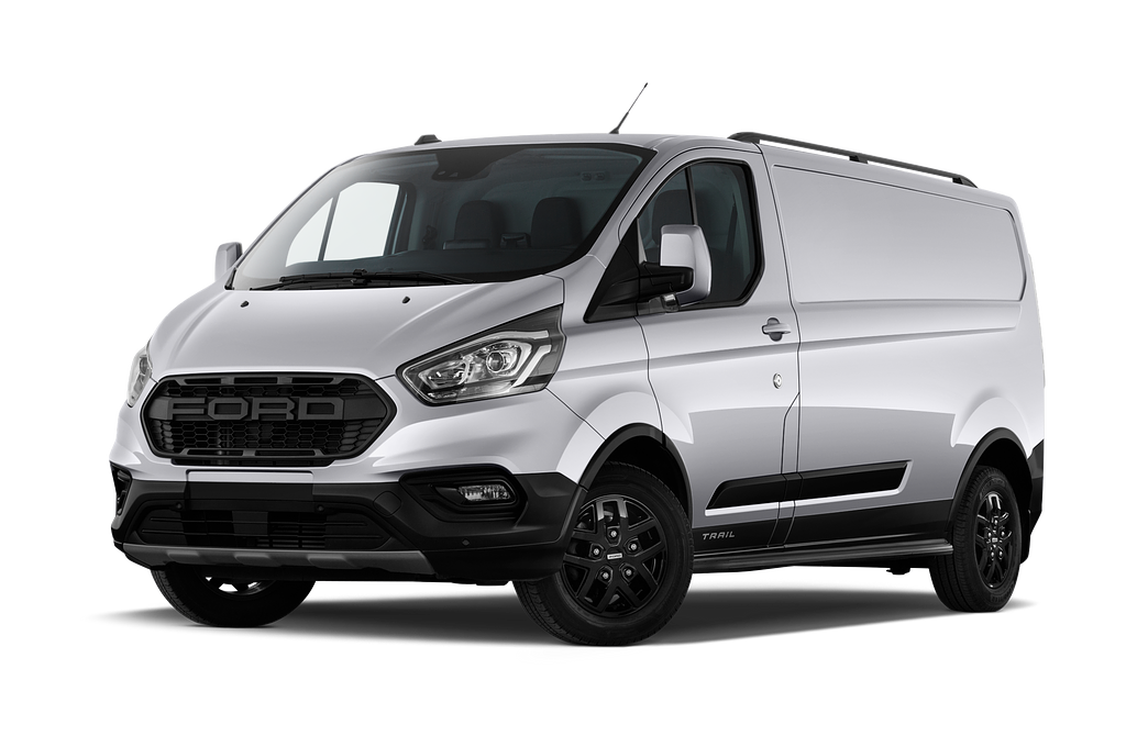Ford Transit Custom (Baujahr 2022) Trail Regular Cab 4 Türen seitlich vorne mit Felge