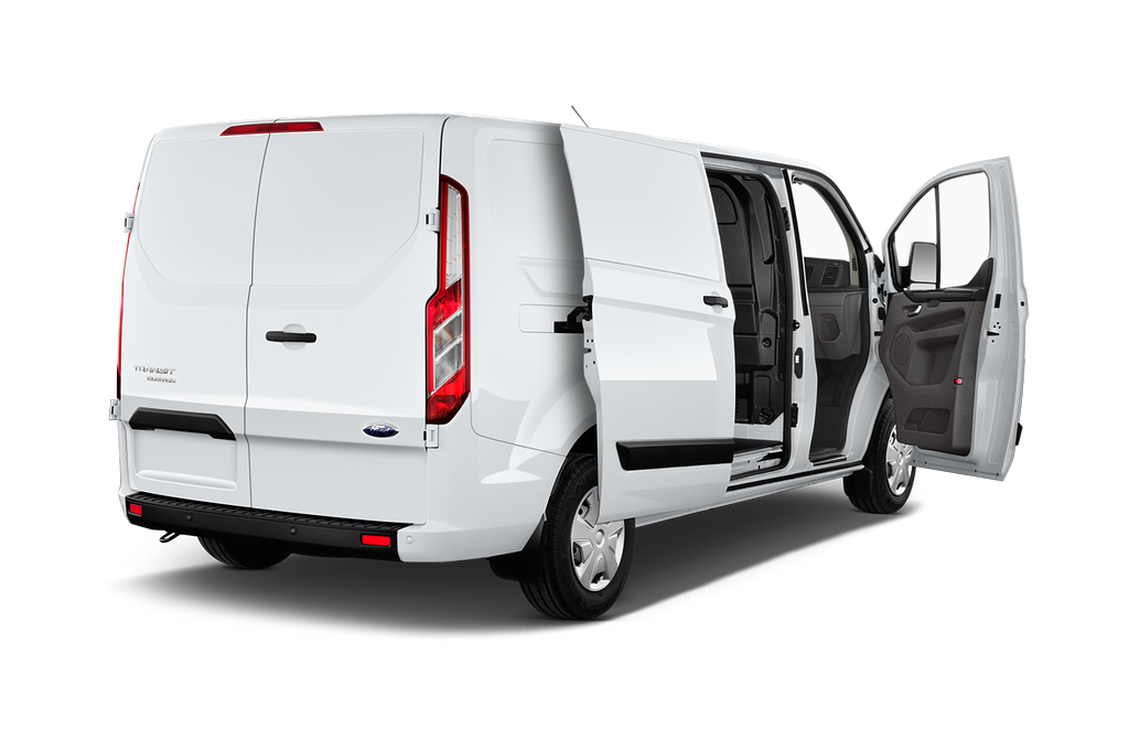 Ford Transit Custom (Baujahr 2021) Trend 4 Türen Tür geöffnet