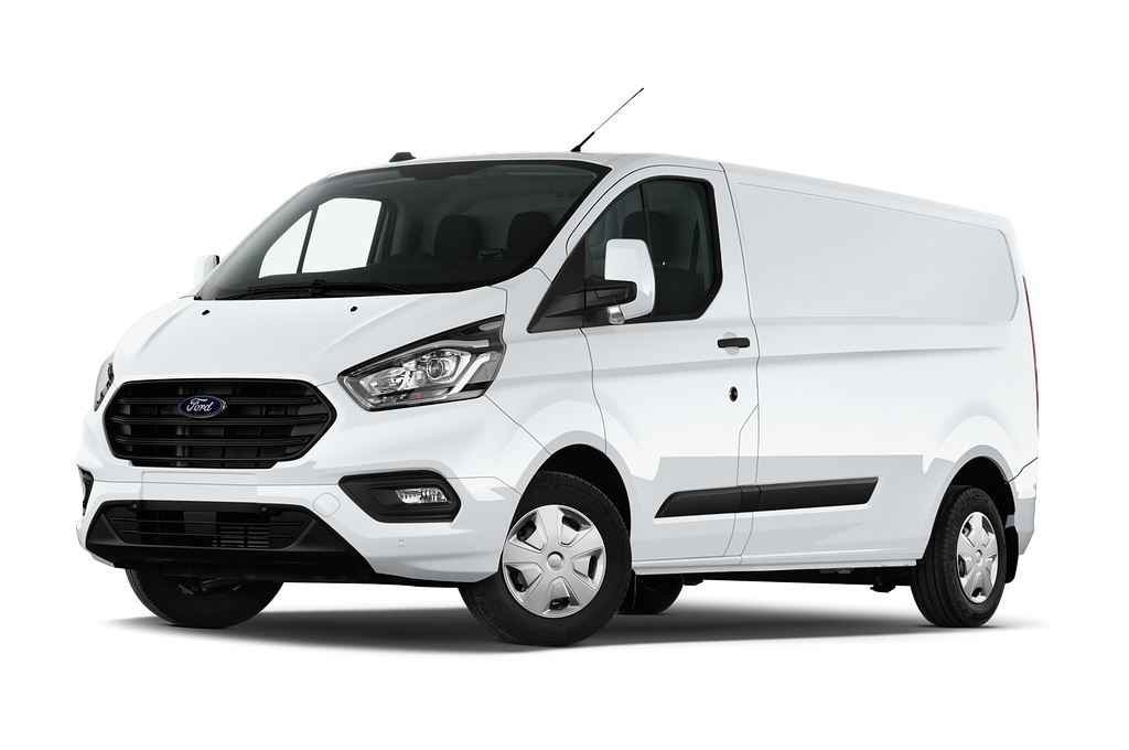 Ford Transit Custom (Baujahr 2021) Trend 4 Türen seitlich vorne mit Felge