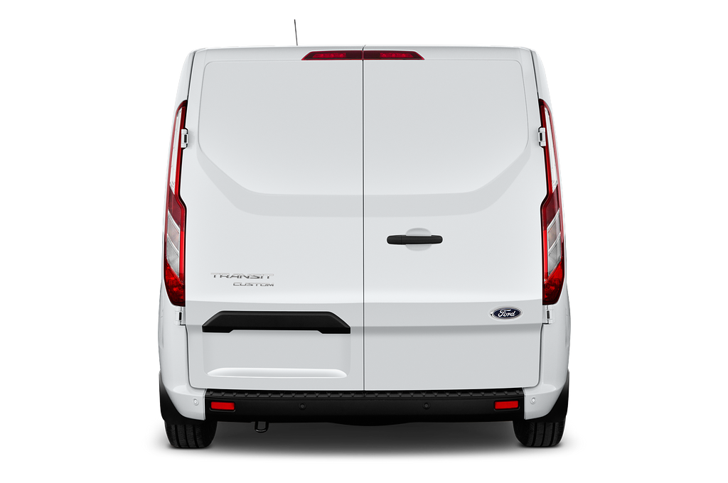 Ford Transit Custom (Baujahr 2021) Trend 4 Türen Heckansicht