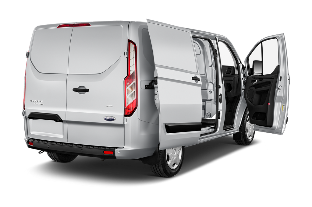 Ford Transit Custom PHEV (Baujahr 2022) Trend 4 Türen Tür geöffnet