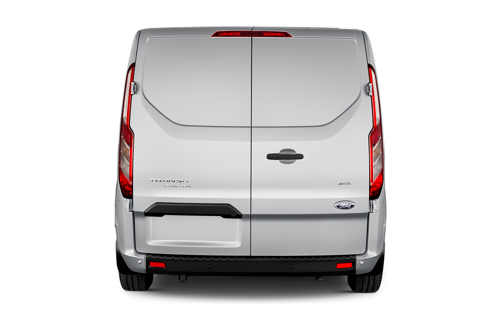 Ford Transit Custom PHEV (Baujahr 2022) Trend 4 Türen Heckansicht