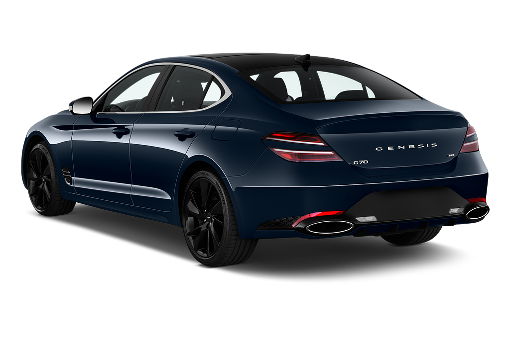 Genesis G70 (Baujahr 2022) Sport 4 Türen seitlich hinten