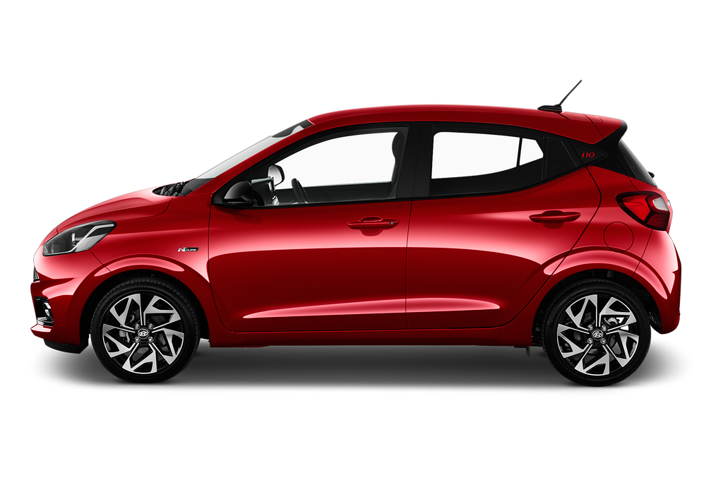 Hyundai i10 (Baujahr 2020) N-Line 5 Türen Seitenansicht