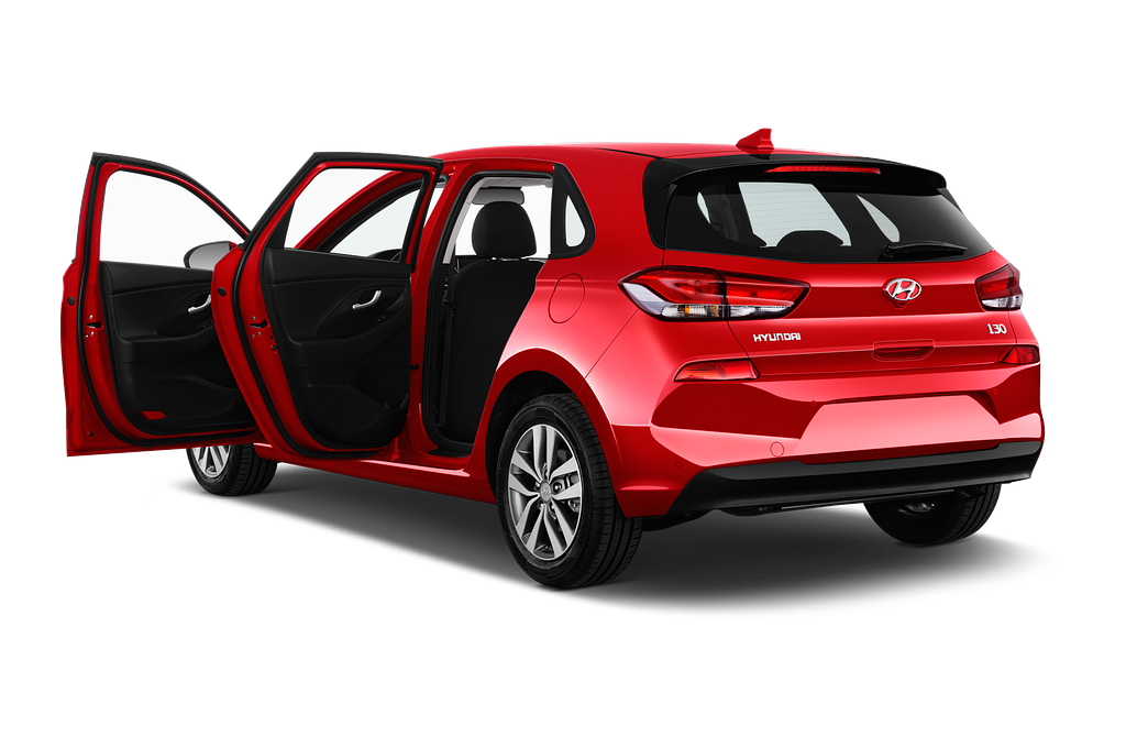 Hyundai i30 (Baujahr 2020) Trend 5 Türen Tür geöffnet