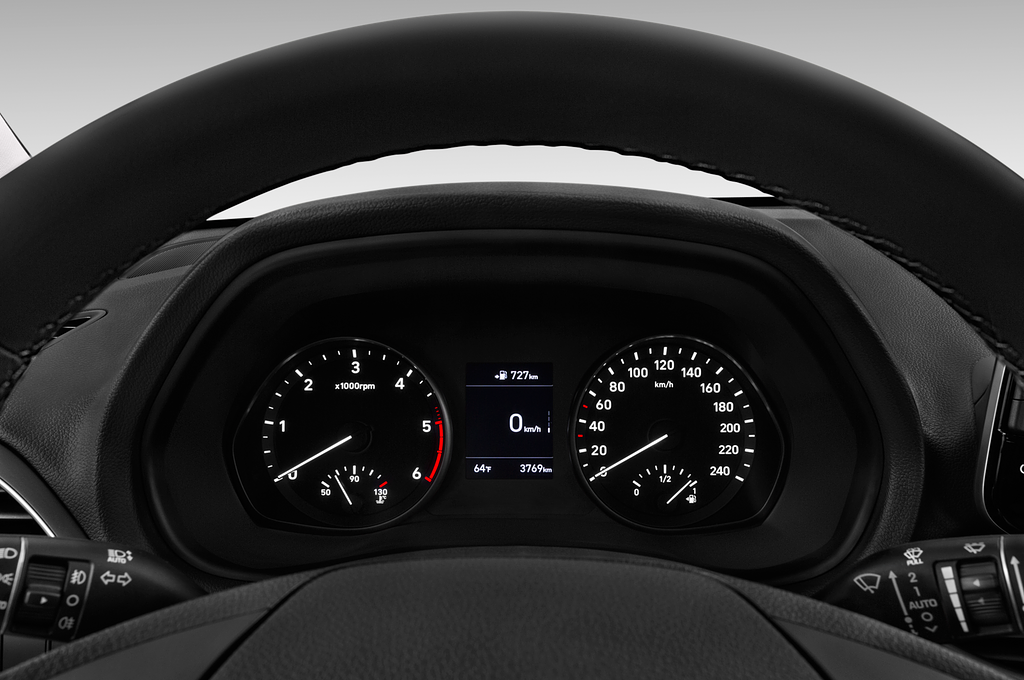 Hyundai i30 (Baujahr 2020) Trend 5 Türen Tacho und Fahrerinstrumente