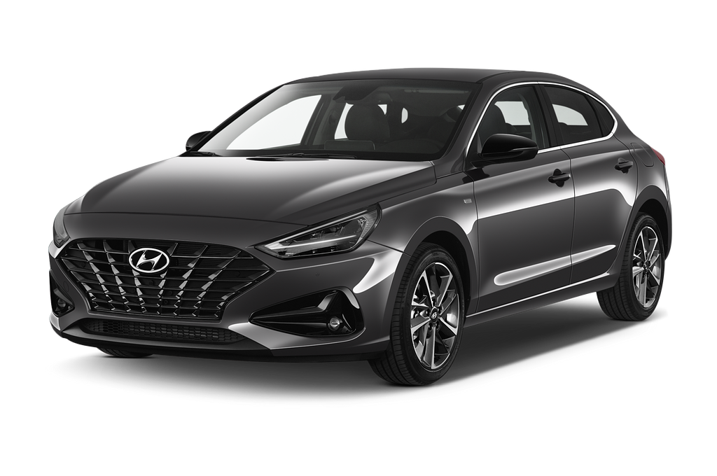 Hyundai i30 Fastback (Baujahr 2020) Prime 5 Türen seitlich vorne