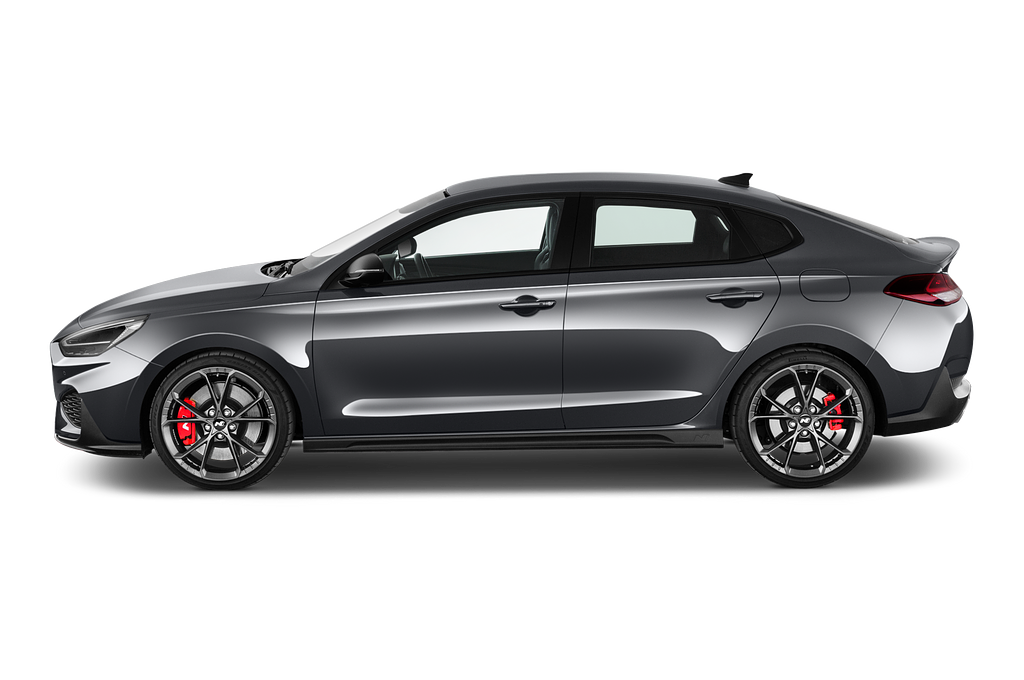 Hyundai i30 Fastback N (Baujahr 2021) N Line 5 Türen Seitenansicht