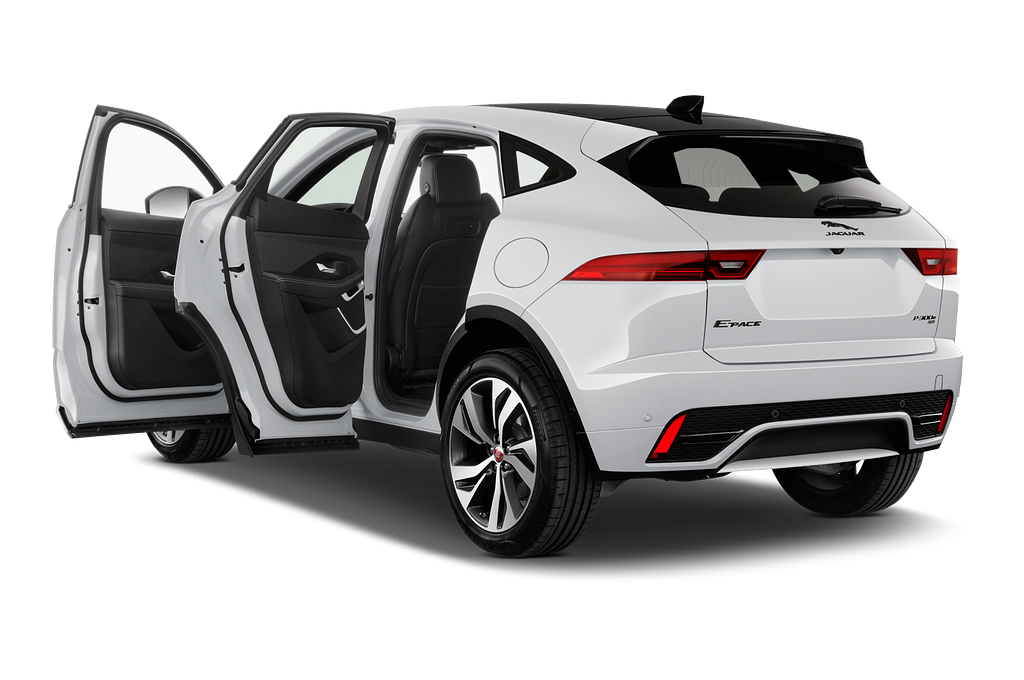 Jaguar E-Pace (Baujahr 2021) R Dynamic HSE 5 Türen Tür geöffnet