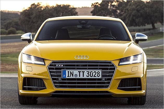 Markante LED-Scheinwerfer dürfen beim TTS nicht fehlen