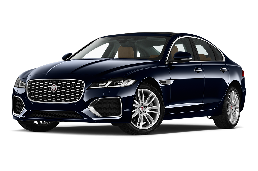 Jaguar XF (Baujahr 2021) SE 4 Türen seitlich vorne mit Felge