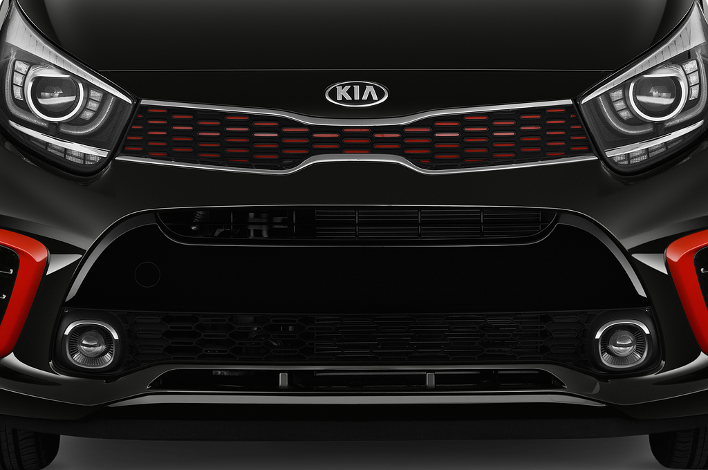 Kia Picanto (Baujahr 2020) GT Line 5 Türen Kühlergrill und Scheinwerfer