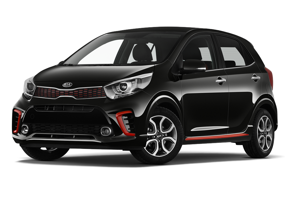 Kia Picanto (Baujahr 2020) GT Line 5 Türen seitlich vorne mit Felge