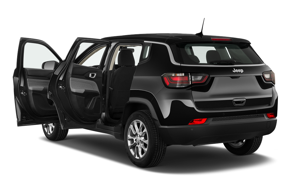 Jeep Compass (Baujahr 2022) Longitude 5 Türen Tür geöffnet