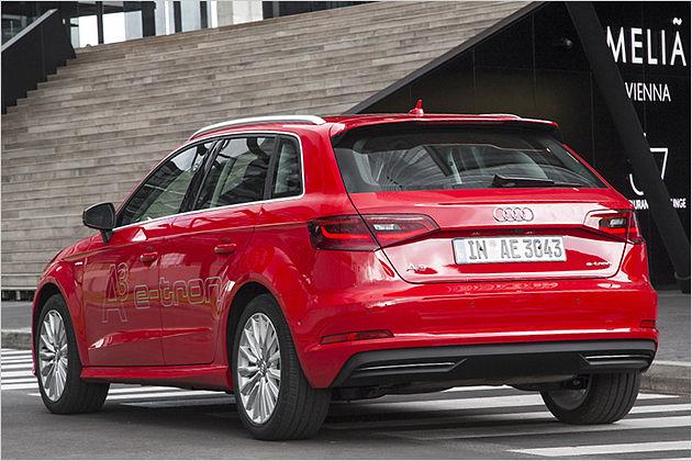 Der e-tron bleibt optisch sehr verhalten. Öko-Angeber kaufen besser einen BMW i3 oder Opel Ampera