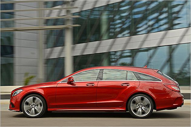 Eleganter Kombi: Der Shooting Brake ist in Deutschland die beliebtere CLS-Variante