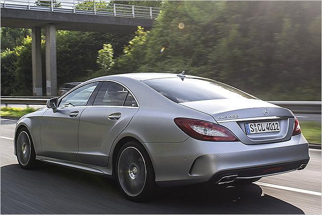 Sowohl der viertürige CLS (Bild) als auch der Shooting Brake nutzen die Plattform der E-Klasse